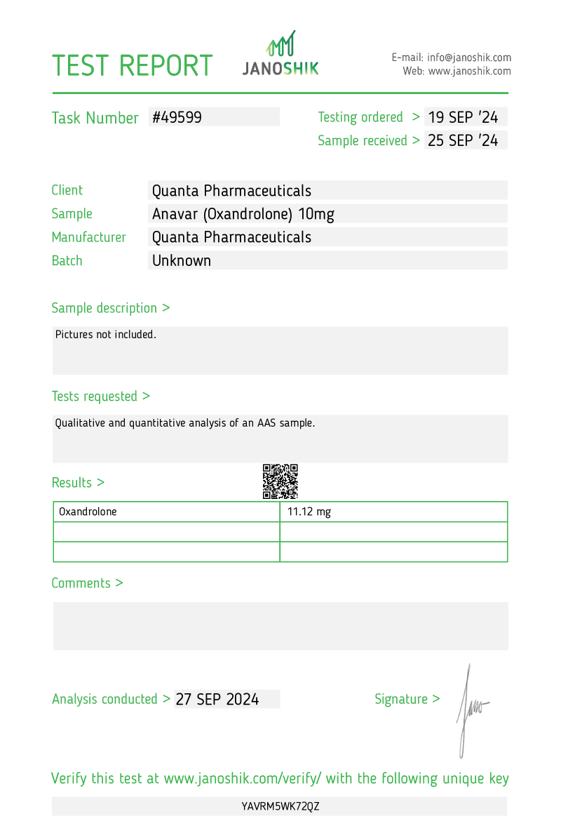 Anavar 10mg - Image 4