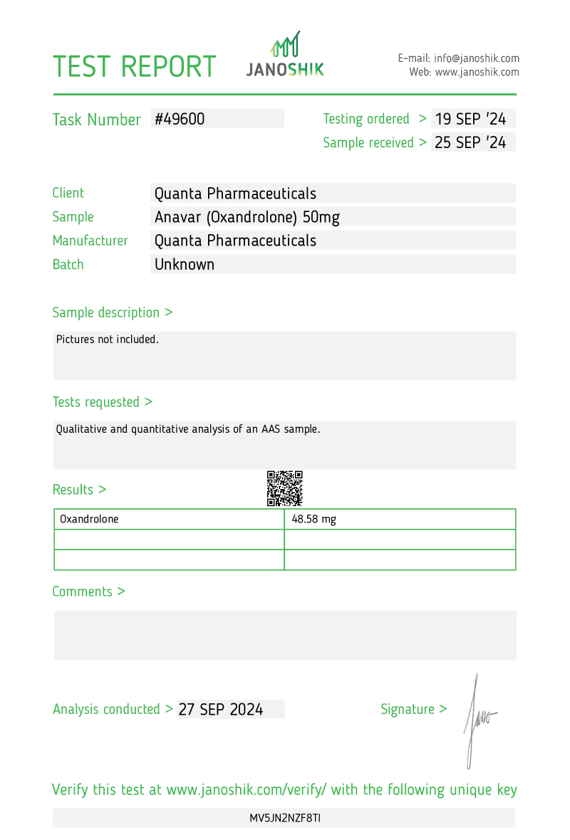 Anavar 50mg - Image 2