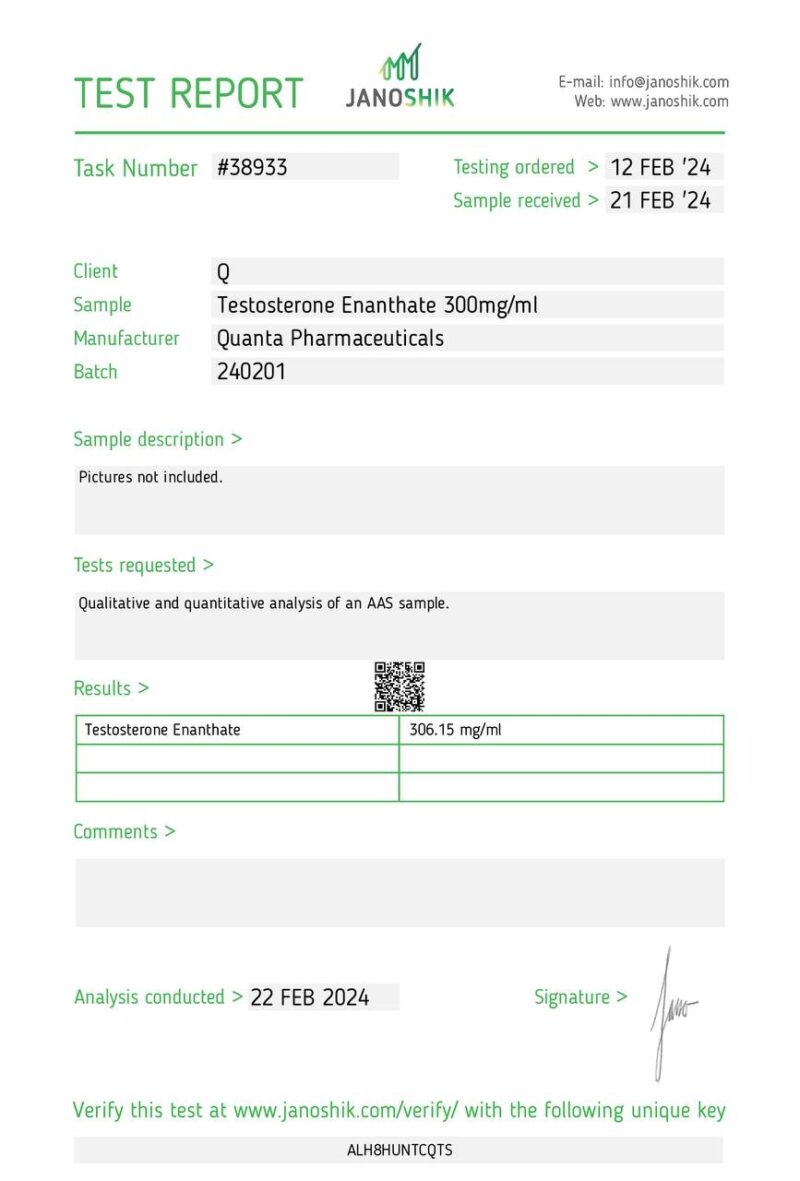 Testosterone Enanthate 
(Limited: 1 Per Order) - Image 5